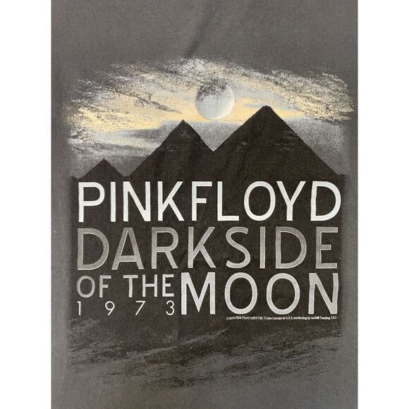 Pink Floyd Dark Side Of The Moon 1973 Retro Graphic T-shirt Women Small Music - Picture 2 of 5